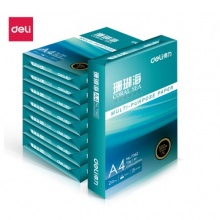 得力（deli）珊瑚海 70g A4 复印纸 500张/包 8包/箱(4000张)8包-70g-A4（297*210mm）7360