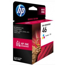 惠普46彩色墨盒 （适用惠普HP4729/ 2020hc/2520hc/2529/2029打印机）
