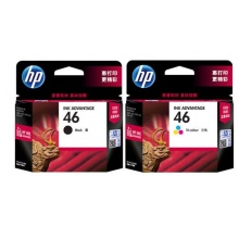 惠普46墨盒 黑色彩色套装（适用惠普HP4729/ 2020hc/2520hc/2529/2029打印机）